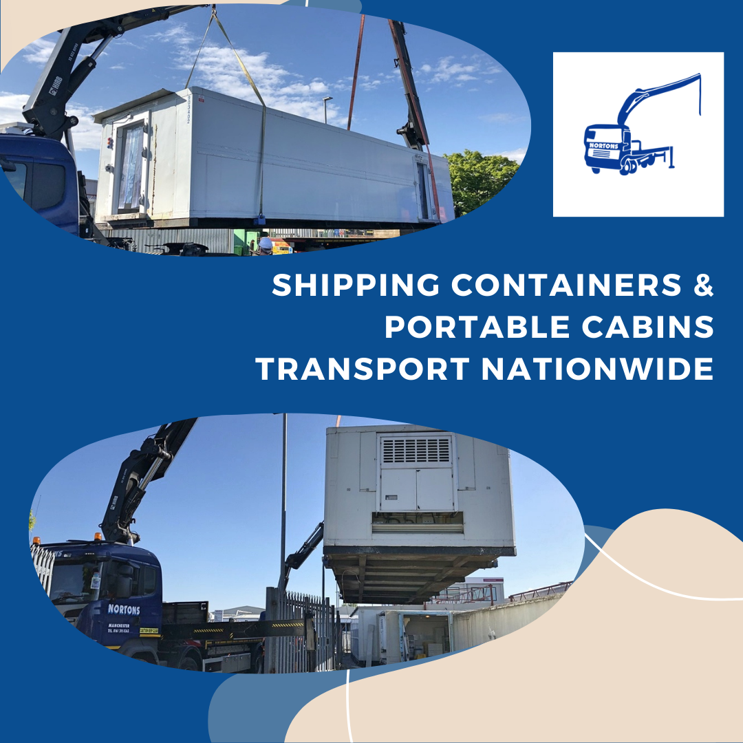 SHIPPING CONTAINERS & PORTABLE CABINS DELIVERY